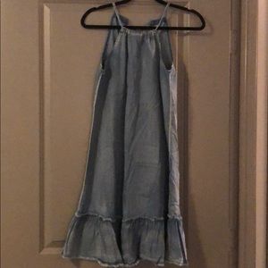 Blue jean dress